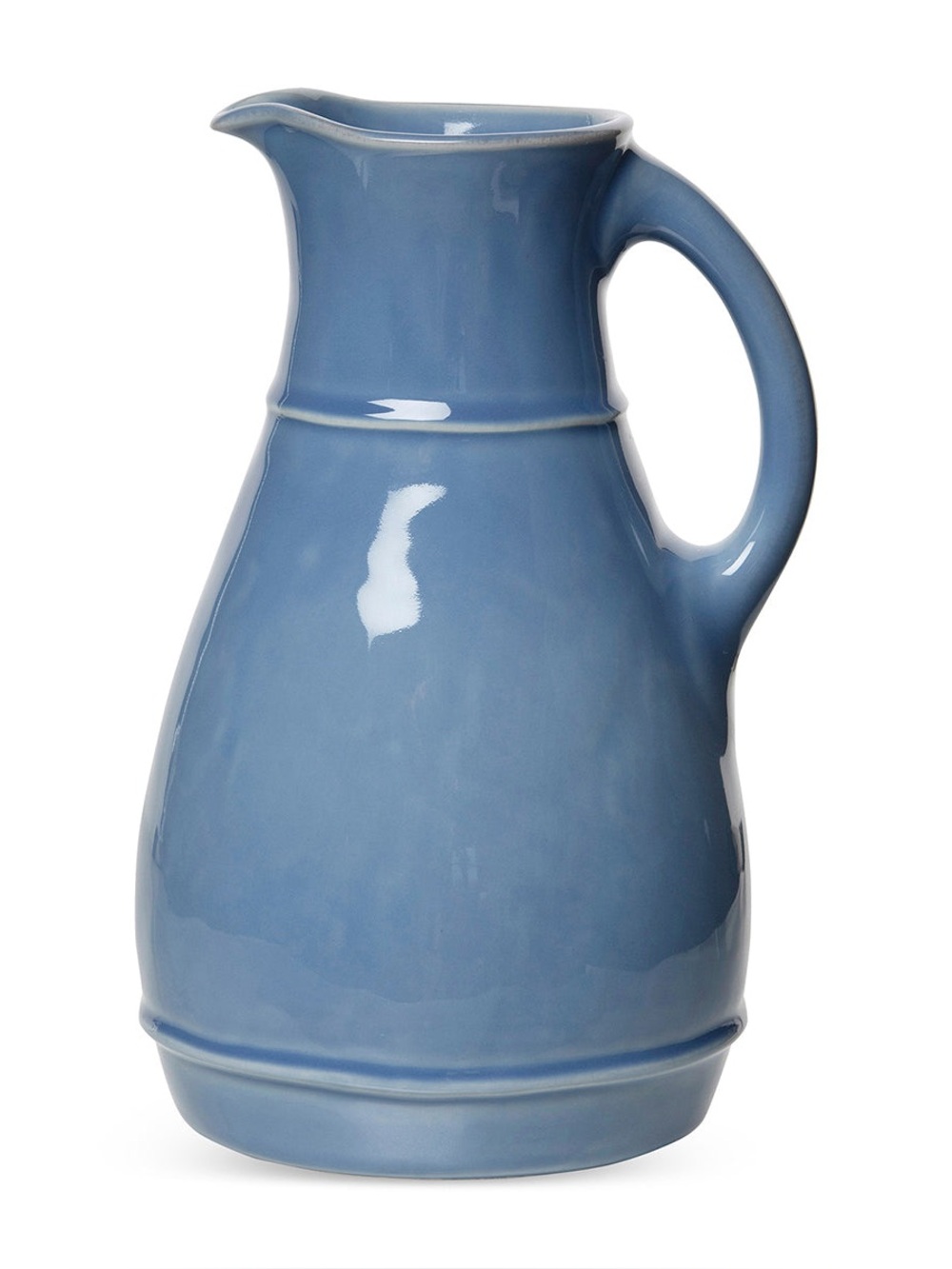 JULISKA PURO CERAMIC PITCHER CHAMBRAY BLUE 2.6 Qt. NEW